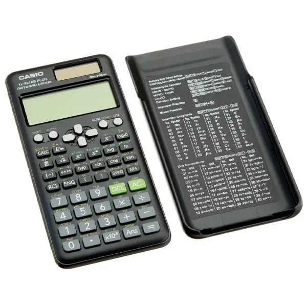 Casio fx-991ES Plus (2nd edition) Black Scientific Calculator – View 3